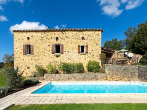 Blissful Mansion in Sauveterre la L mance with Swimming Pool